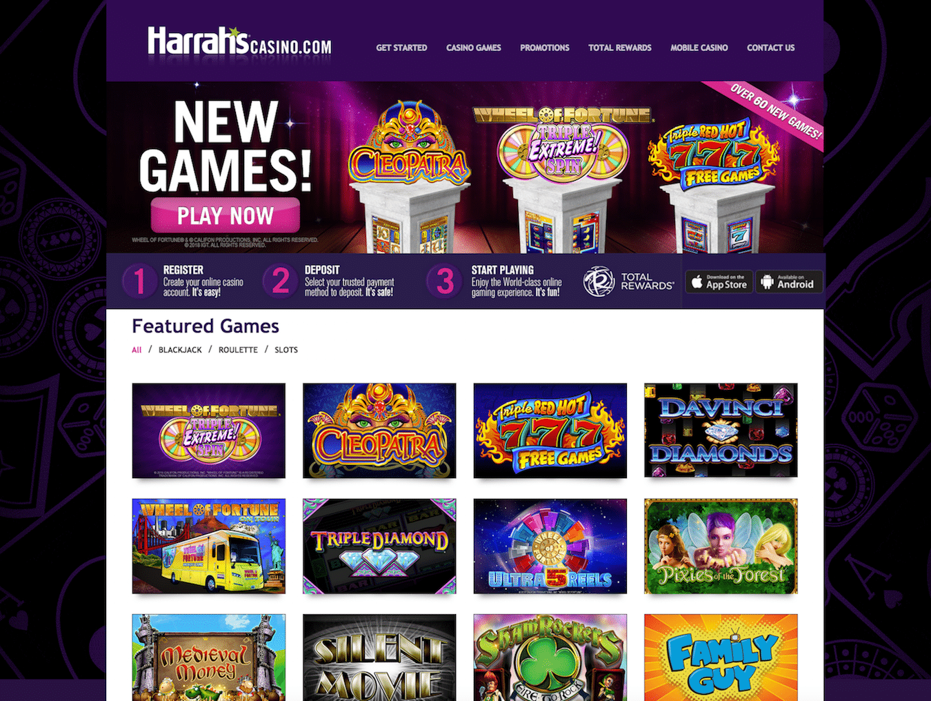 Harrahs Casino Online Legality
